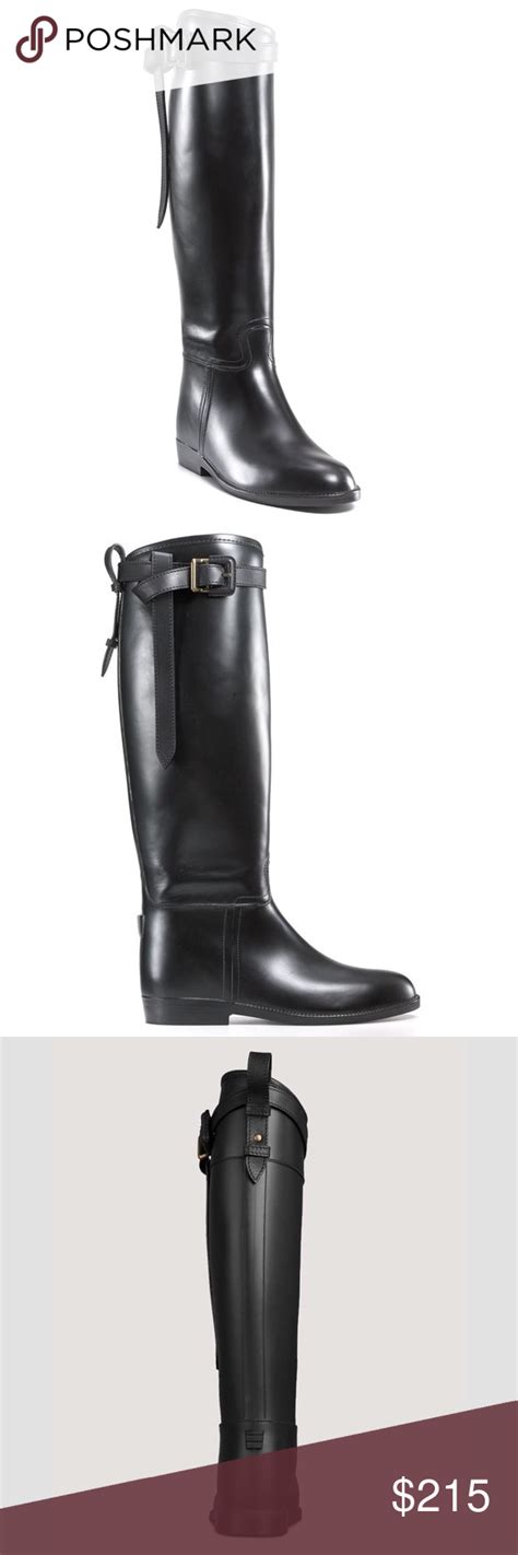 burberry boots size 10|burberry flat riding rain boots.